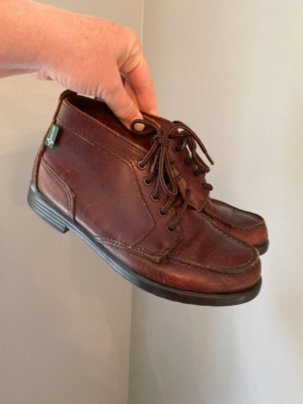 Vintage Eastland Seneca Leather Chukka Boots Mens Size 7 Brown